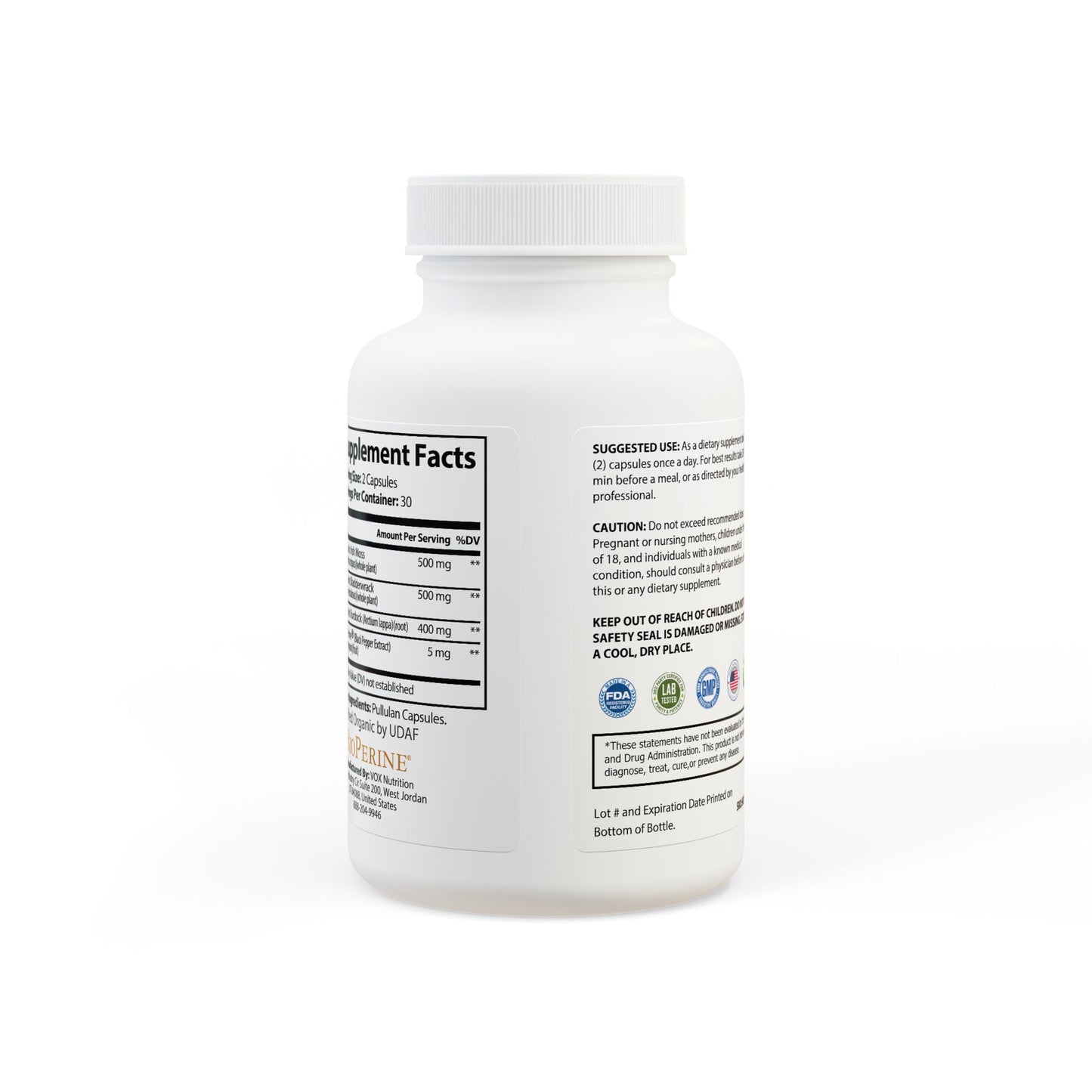 Sea Moss Supplement by VitaMIND (60 Capsules)